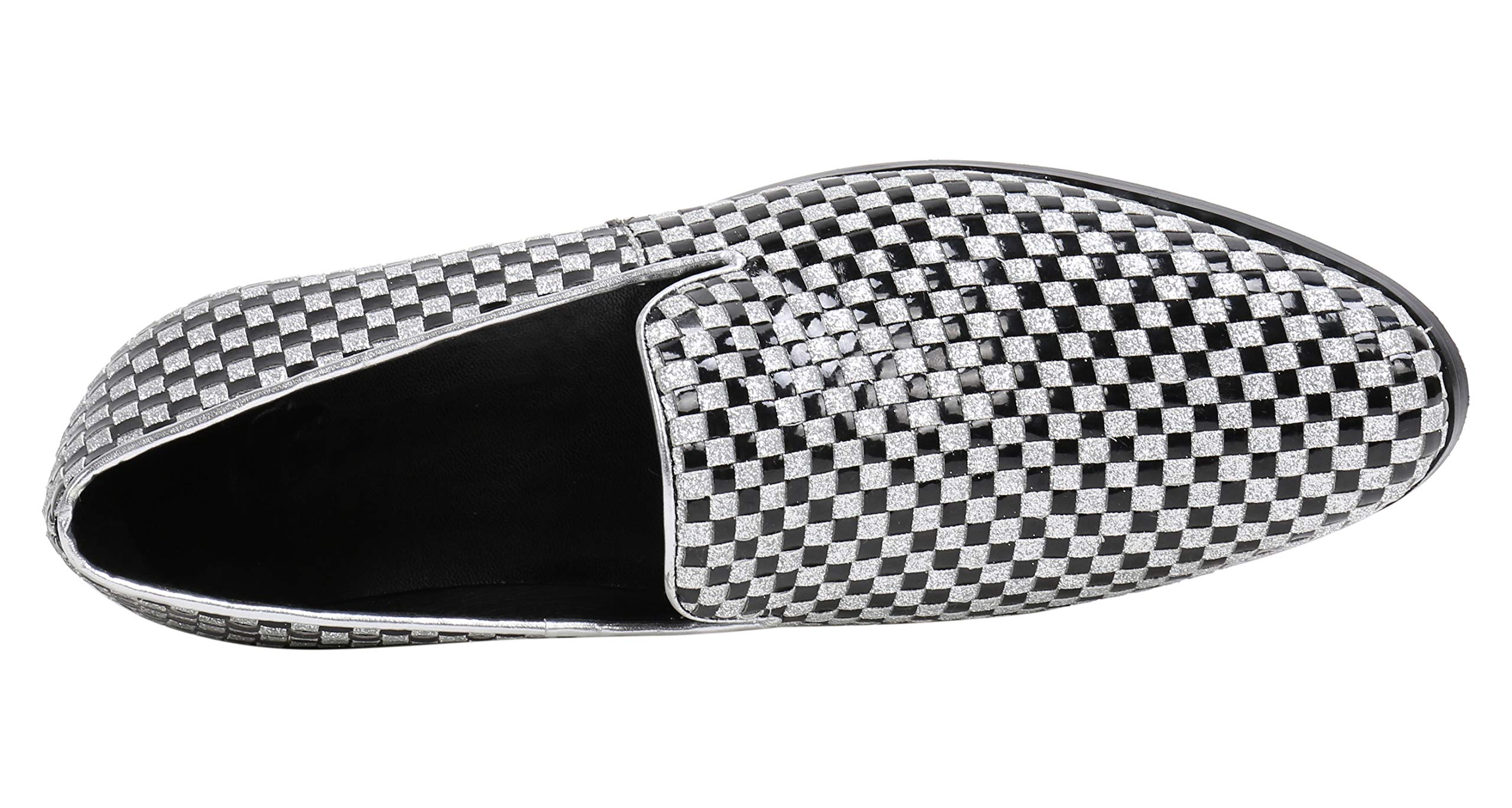 **Santimon Men's Loafers - Slip On Dress Shoes for Smoking & Casual Wear - Comfortable & Stylish for Office, Parties & Everyday Use**