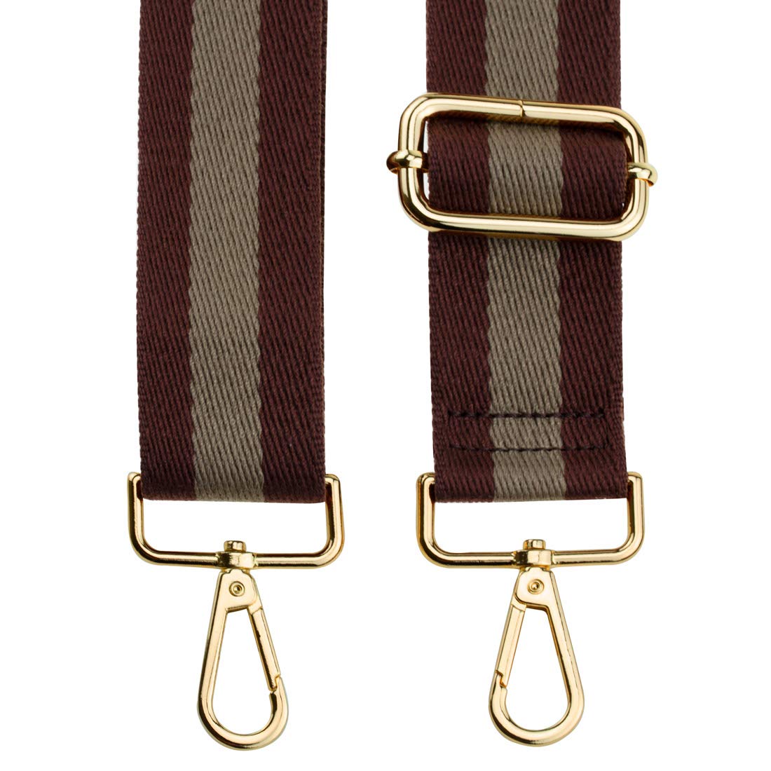 ALLZEDREAM Adjustable Crossbody Purse Strap Replacement - Wide Striped Handbag Strap for Women, Perfect for Travel, Shopping & Everyday Use