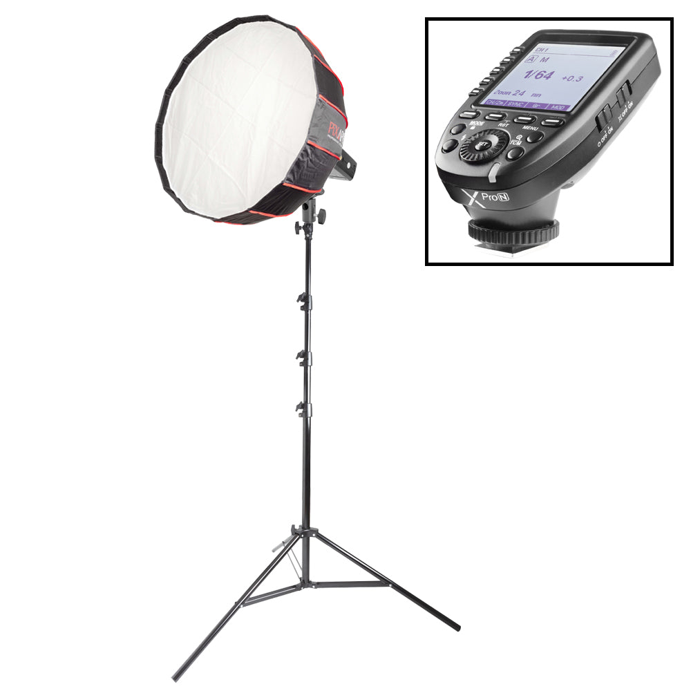 AD200PROII Single Head Flash Kit for Portrait Photography by Sean Tucker – Perfect for Studio, Outdoor, and Event Photography