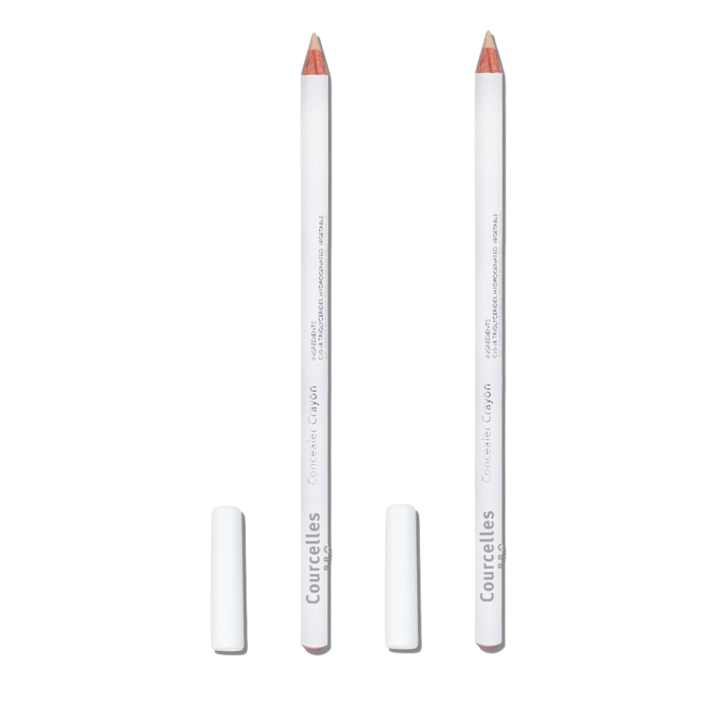 Courcelles Original Concealer Pencil - 2 Shades (CC700 & CC800) with Free Sharpener | Full Coverage, Waterproof & Long-Lasting | Perfect for Dark Circles, Blemishes & Under Eye Concealing