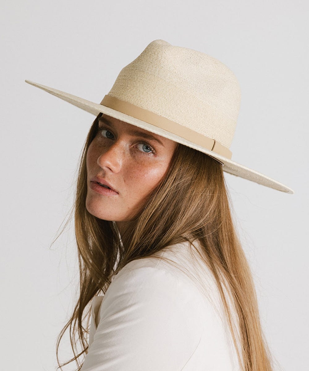 Stylish Blake Wide Brim Fedora Straw Hat for Women - Summer Beach Sun Hat with UPF Protection - Perfect for Vacations, Outdoor Activities & Fashion Accessories