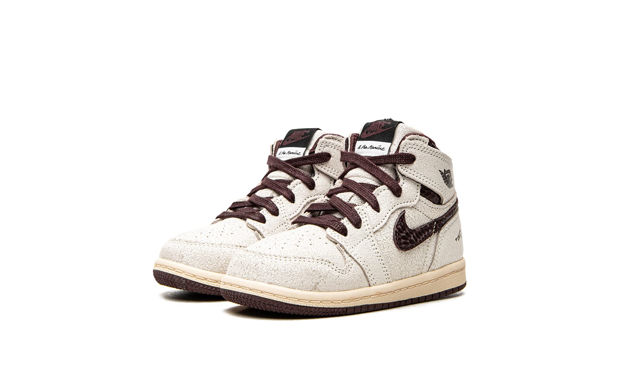 Jordan 1 Retro High OG SP (TD) Sneakers for Toddlers - Size 9C - A Ma Maniere Collaboration - Perfect for Casual Wear & Special Occasions