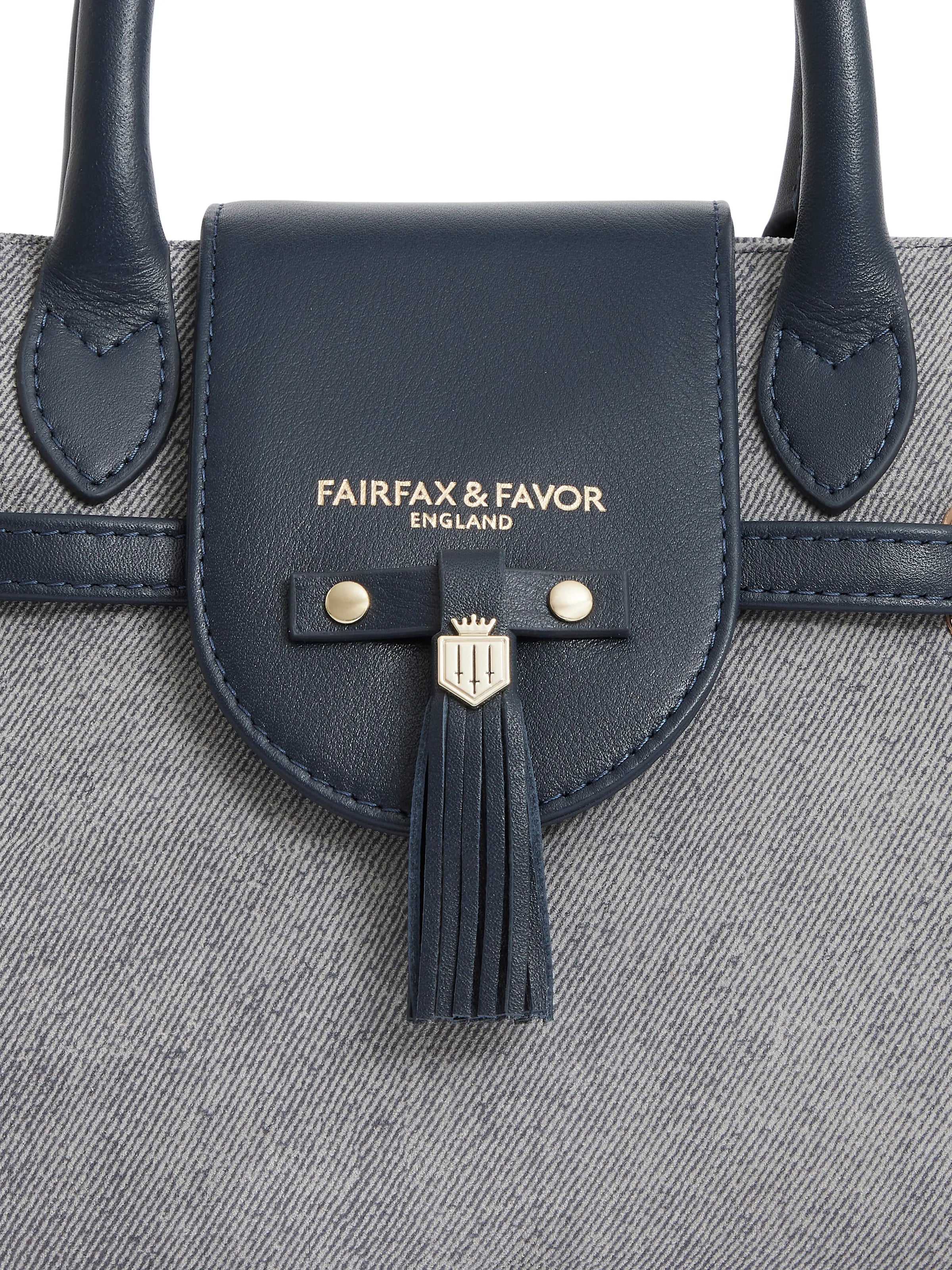 Mini Windsor Handbag - Stylish Denim & Suede Crossbody Bag for Women | Perfect for Work, Travel & Everyday Use