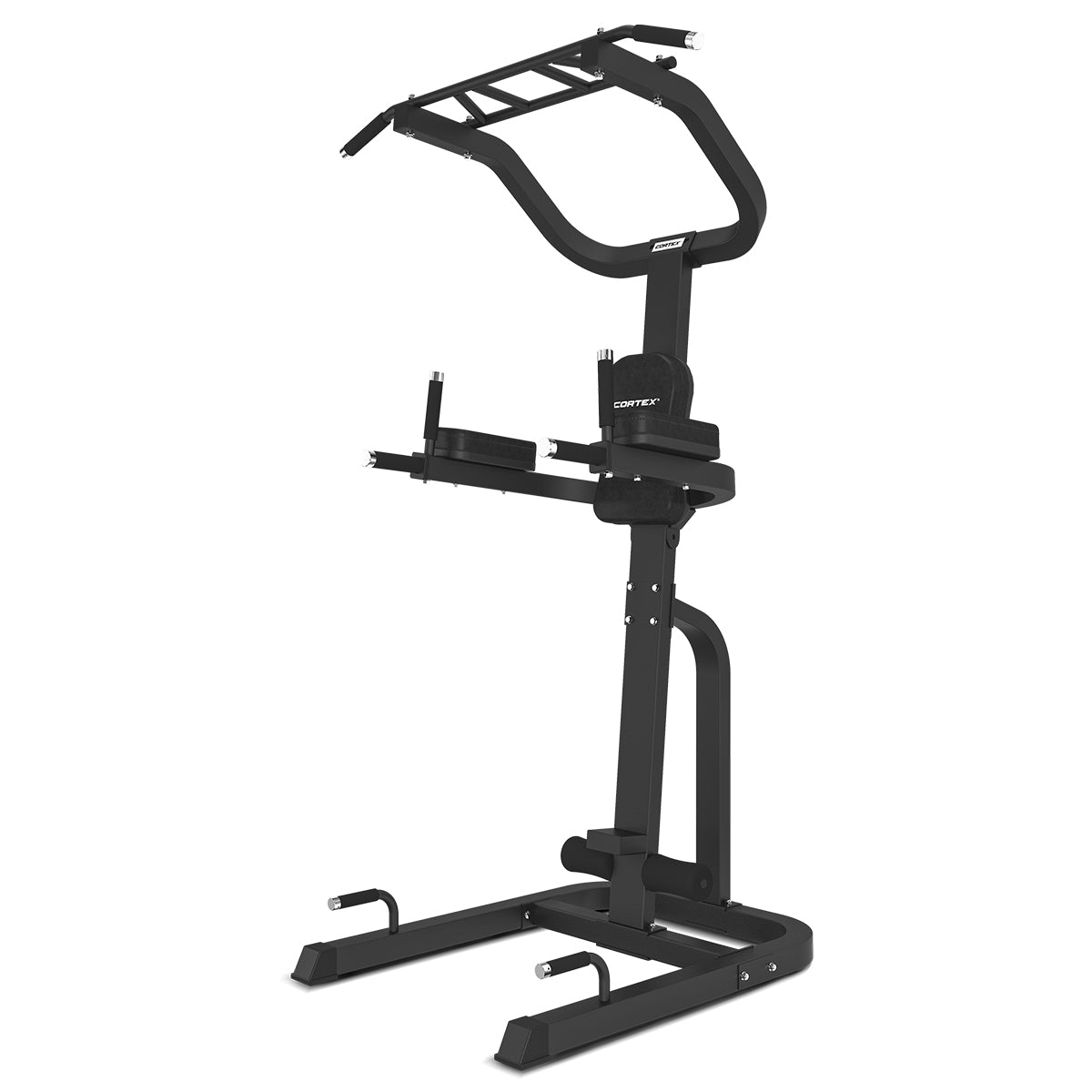 CORTEX PT 105 Commercial Power Tower - Heavy Duty Home Gym Equipment for Pull Ups, Dips & Push Ups - Perfect for Home Workouts & Strength Training