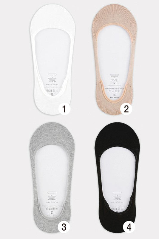 Seamless No Show Socks for Women & Men - Ultra Thin Invisible Liner Socks for Sneakers, Loafers & Dress Shoes - Comfortable Anti-Slip Everyday Wear