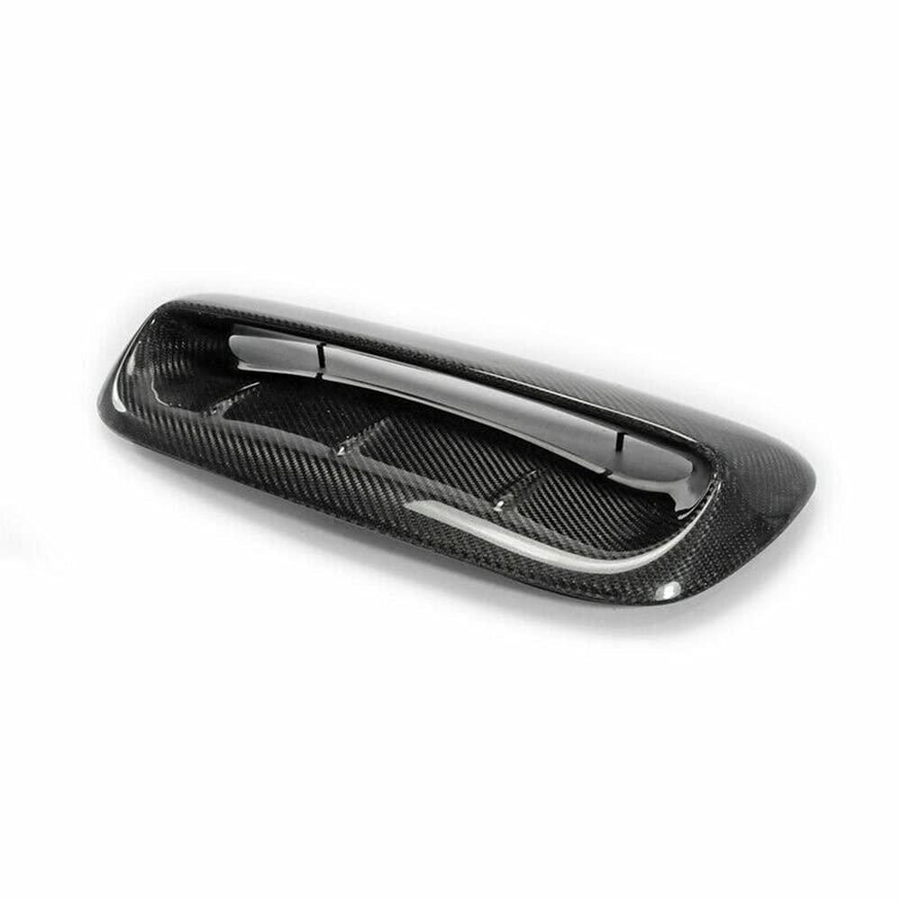 Carbon Fiber Hood Scoop Vent Cover for Mini Cooper S R56 (2007-2014) | Lightweight Body Kit Upgrade | Enhances Engine Cooling & Sporty Style for Street Racing & Car Shows