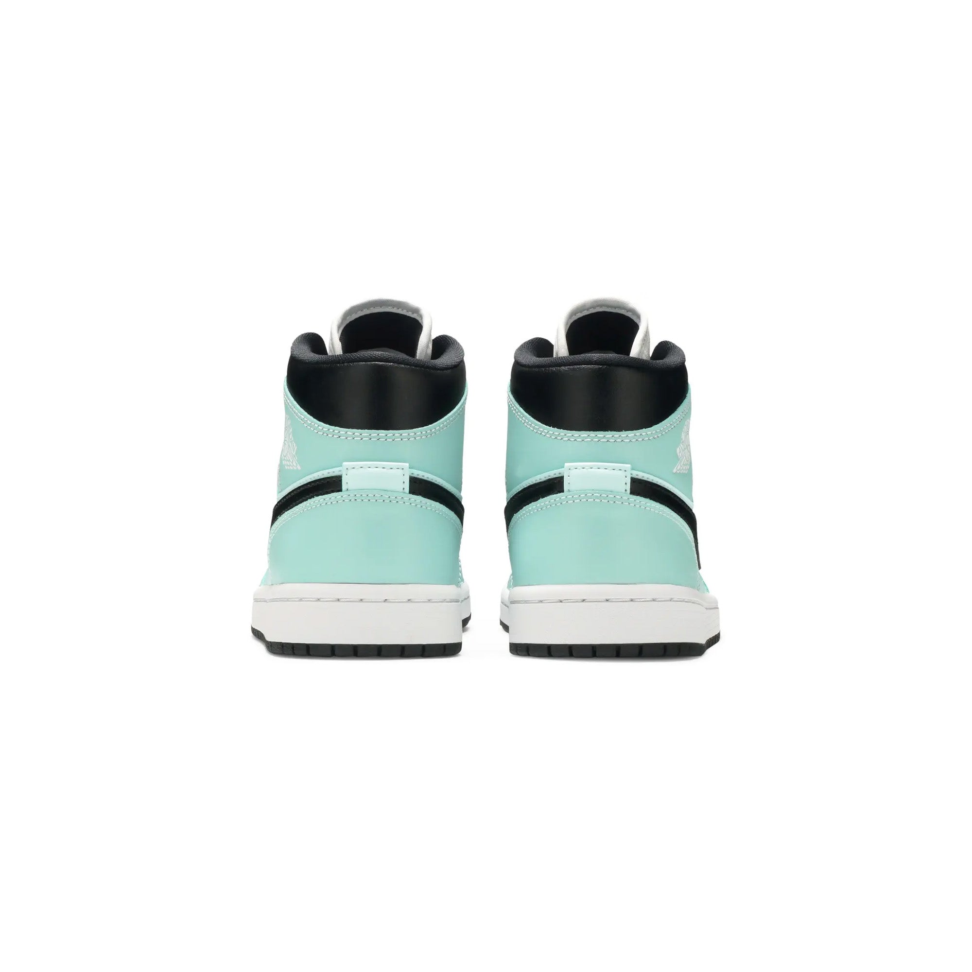 Air Jordan 1 Mid 'Aqua Tint Black' Women's Basketball Shoes - Stylish Sneakers for Casual Wear, Gym & Street Fashion