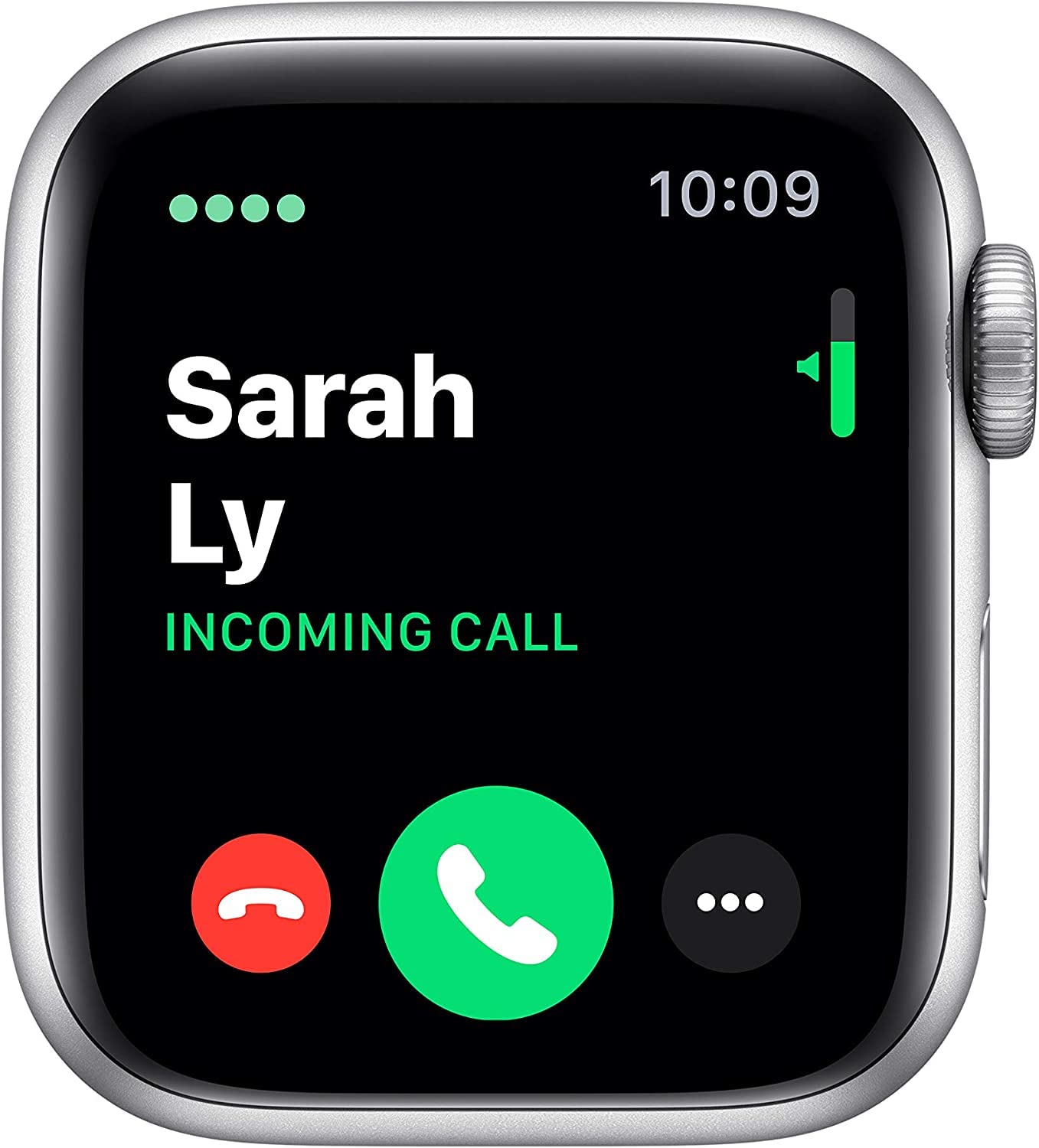 Apple Watch Series 5 (GPS + Cellular, 40mm) - Silver Aluminum Case with White Sport Band (Renewed) | Smartwatch for Fitness Tracking, Calls & Notifications | Perfect for Workouts, Running & Daily Use