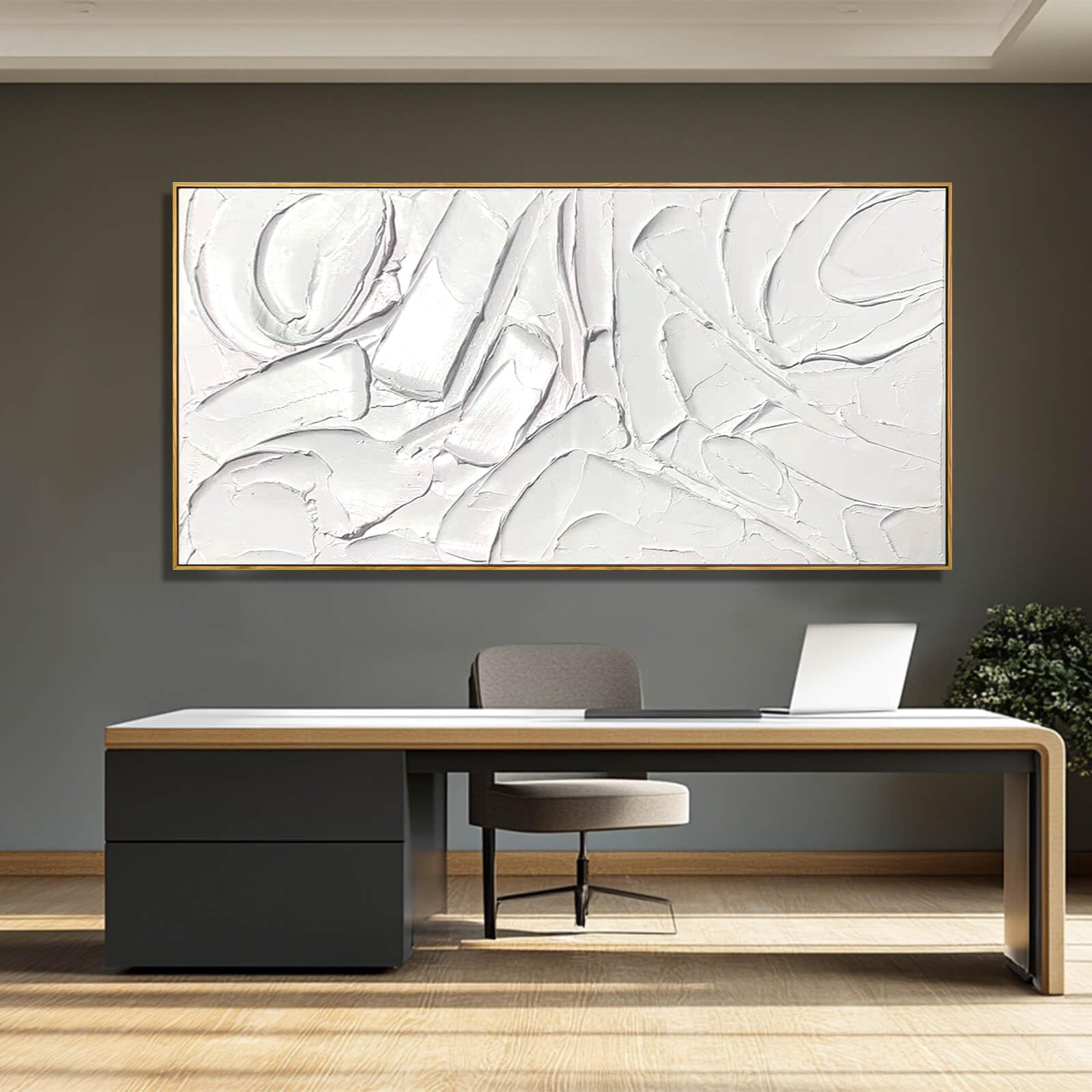 Abstract Oil Painting on Canvas - 24