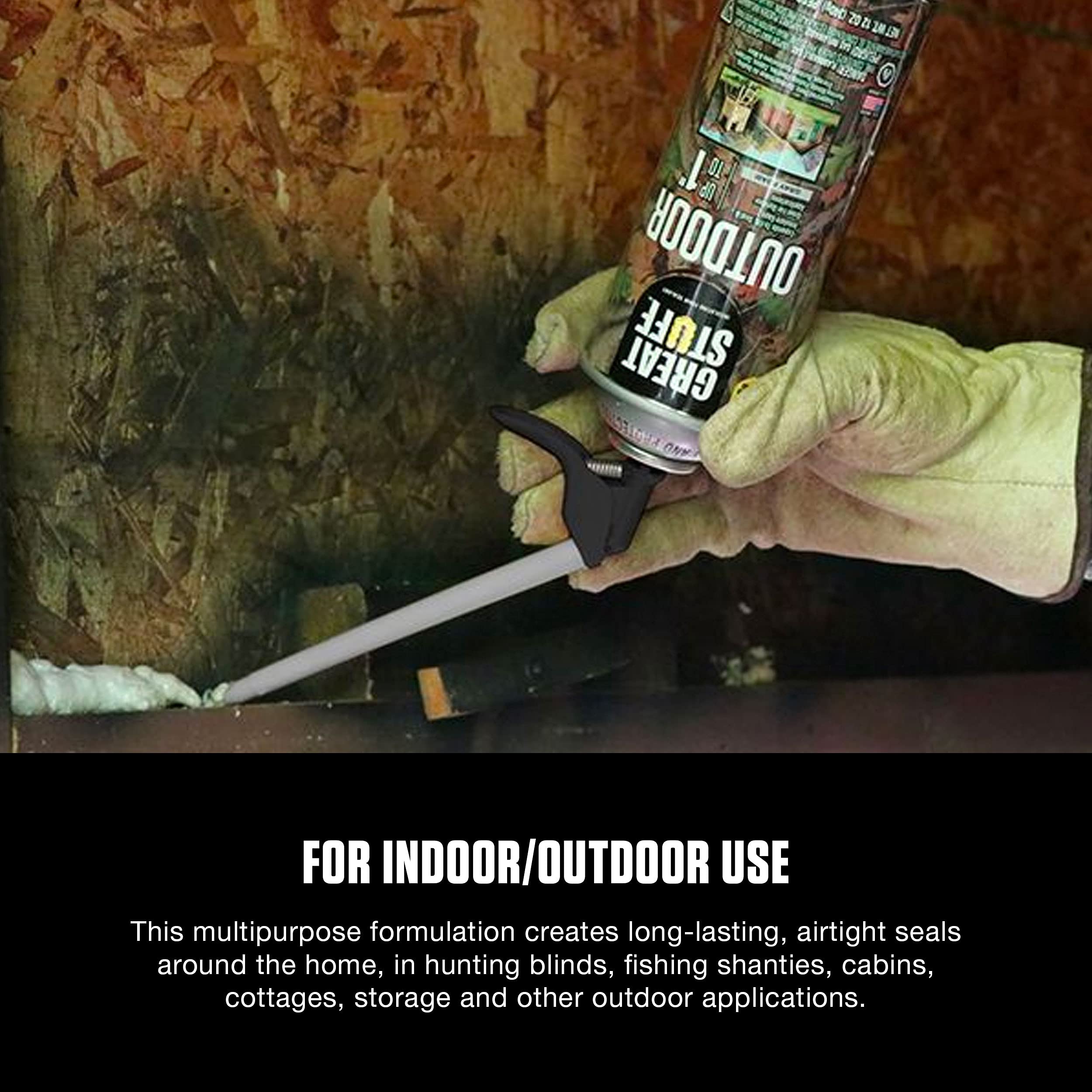 Great Stuff Smart Dispenser 12oz Gray for Outdoor Insulation & Sealing