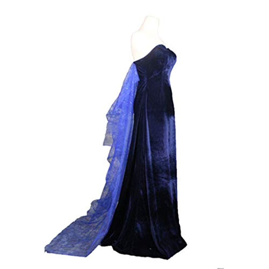 Anastasia Blue Princess Cosplay Dress - Elegant Evening Gown for Halloween, Cosplay Events & Themed Parties | Disney-Inspired Costume for Women & Girls