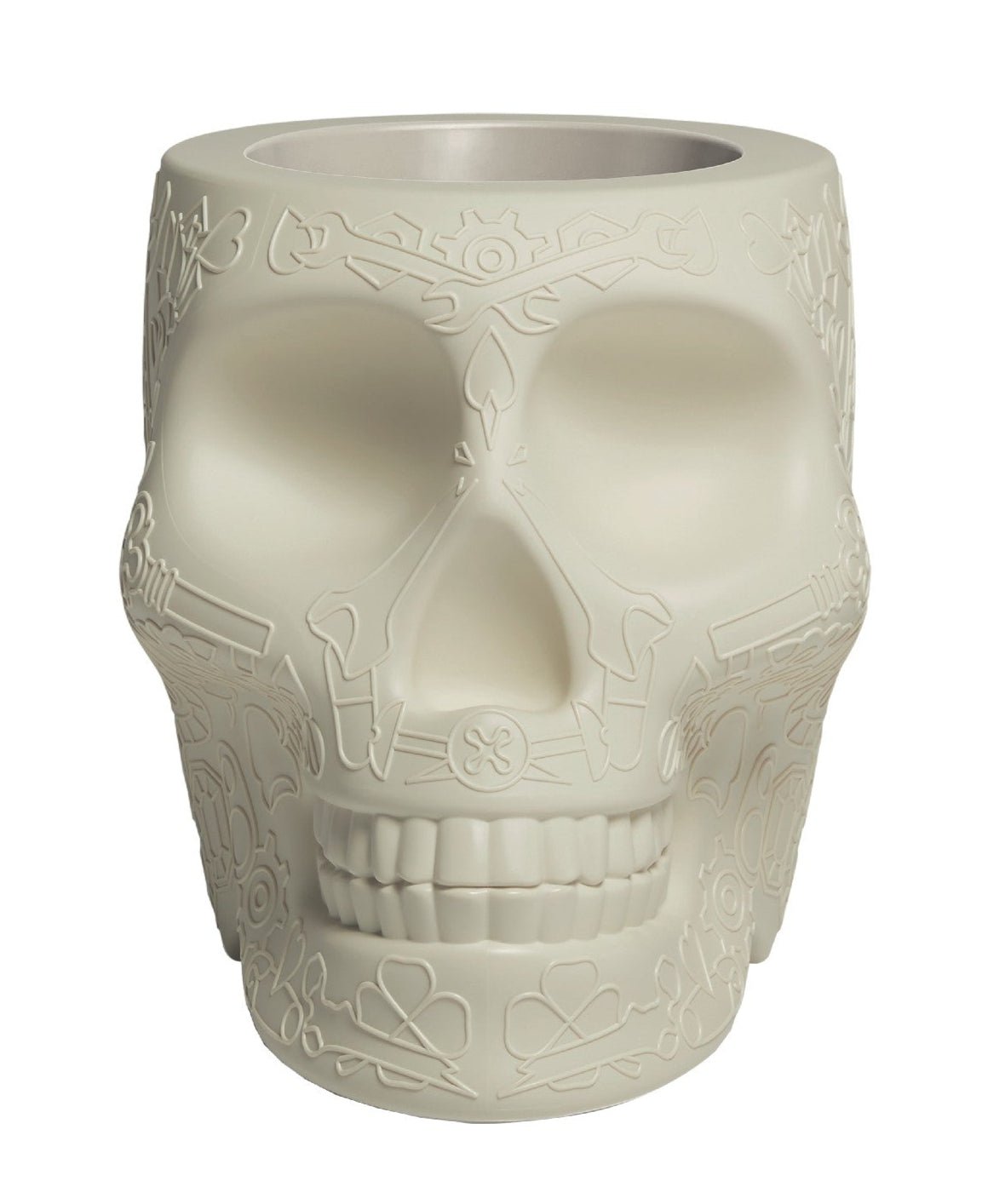 Qeeboo Mexico Planter & Champagne Cooler - Stylish Dual-Purpose Home Decor for Indoor Plants & Wine Chilling | Perfect for Living Room, Patio & Entertaining