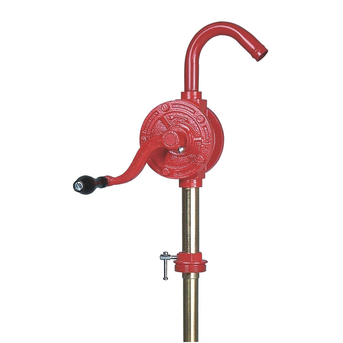K Tool International Rotary Drum Pump - Heavy Duty Oil & Chemical Transfer Pump for Industrial & Home Use - Perfect for Garage, Workshop, and DIY Projects
