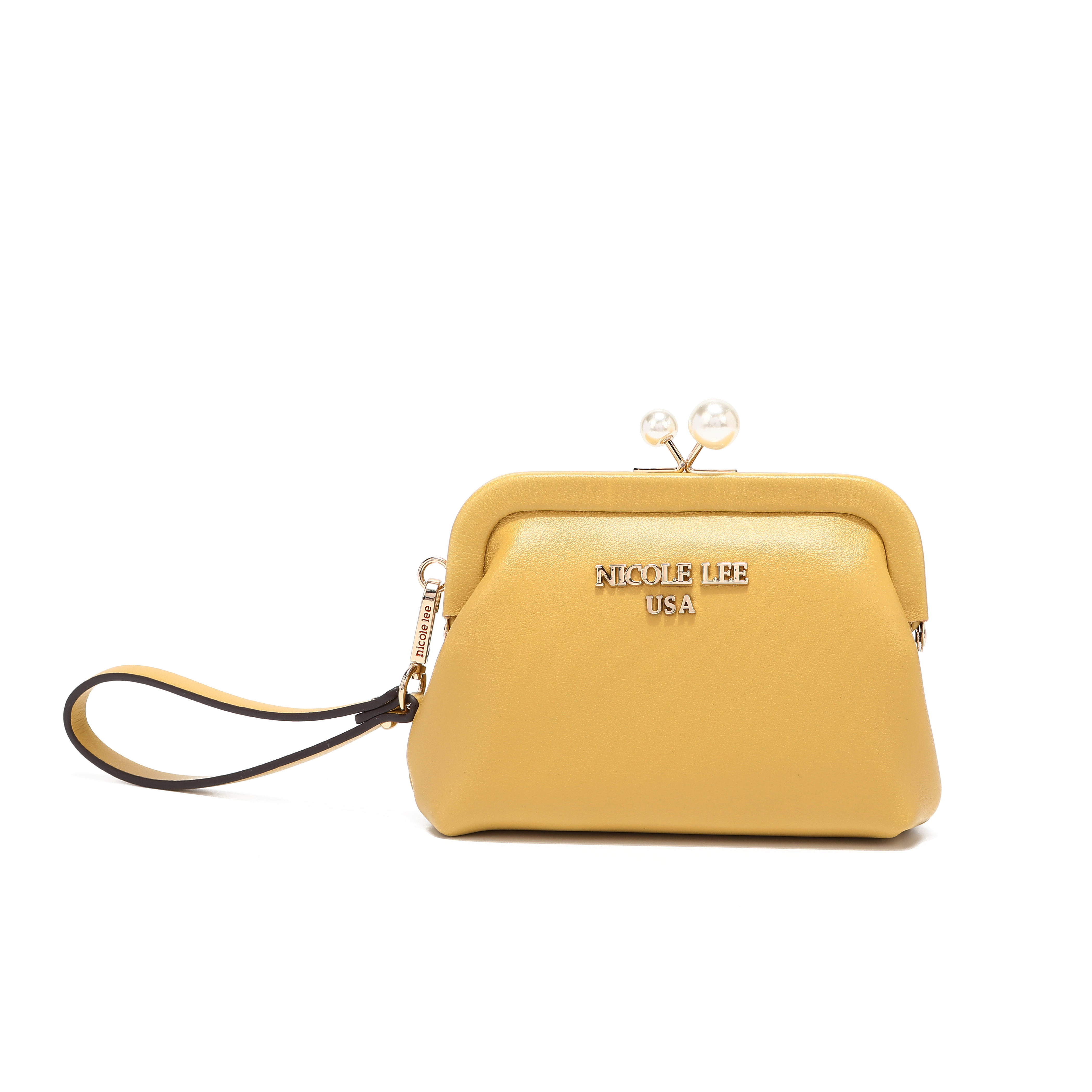Elsie Pearl Coin Purse - Elegant & Durable Small Wallet for Women - Perfect for Coins, Cash & Cards - Ideal for Parties, Travel & Everyday Use