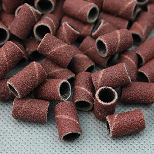 Professional Nail Drill Sanding Bands for Electric Nail Files - Coarse to Fine Grits for Grinding, Polishing, Fake Nails & Cuticle Care - Perfect for Manicures, Pedicures & Pet Nail Trimming at Home Salon