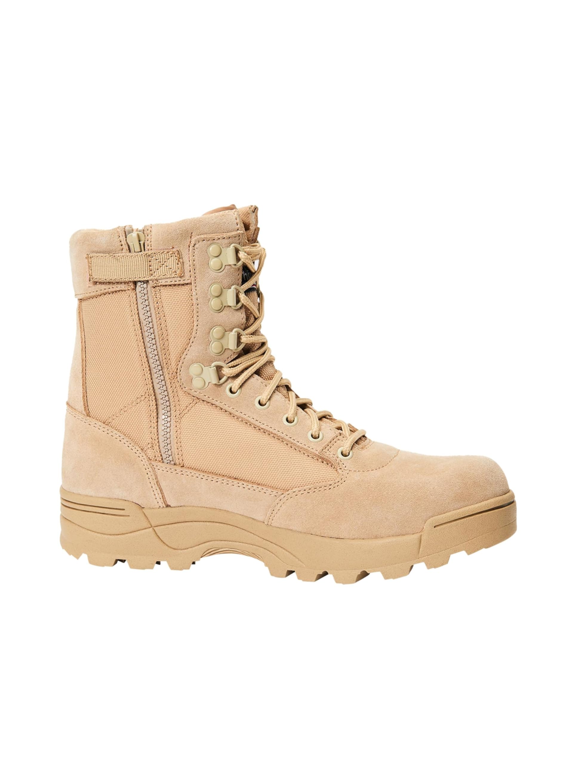 Tactical Side Zip Boots for Men - Durable Military Combat Boots with Ankle Support - Perfect for Hiking, Work & Outdoor Adventures