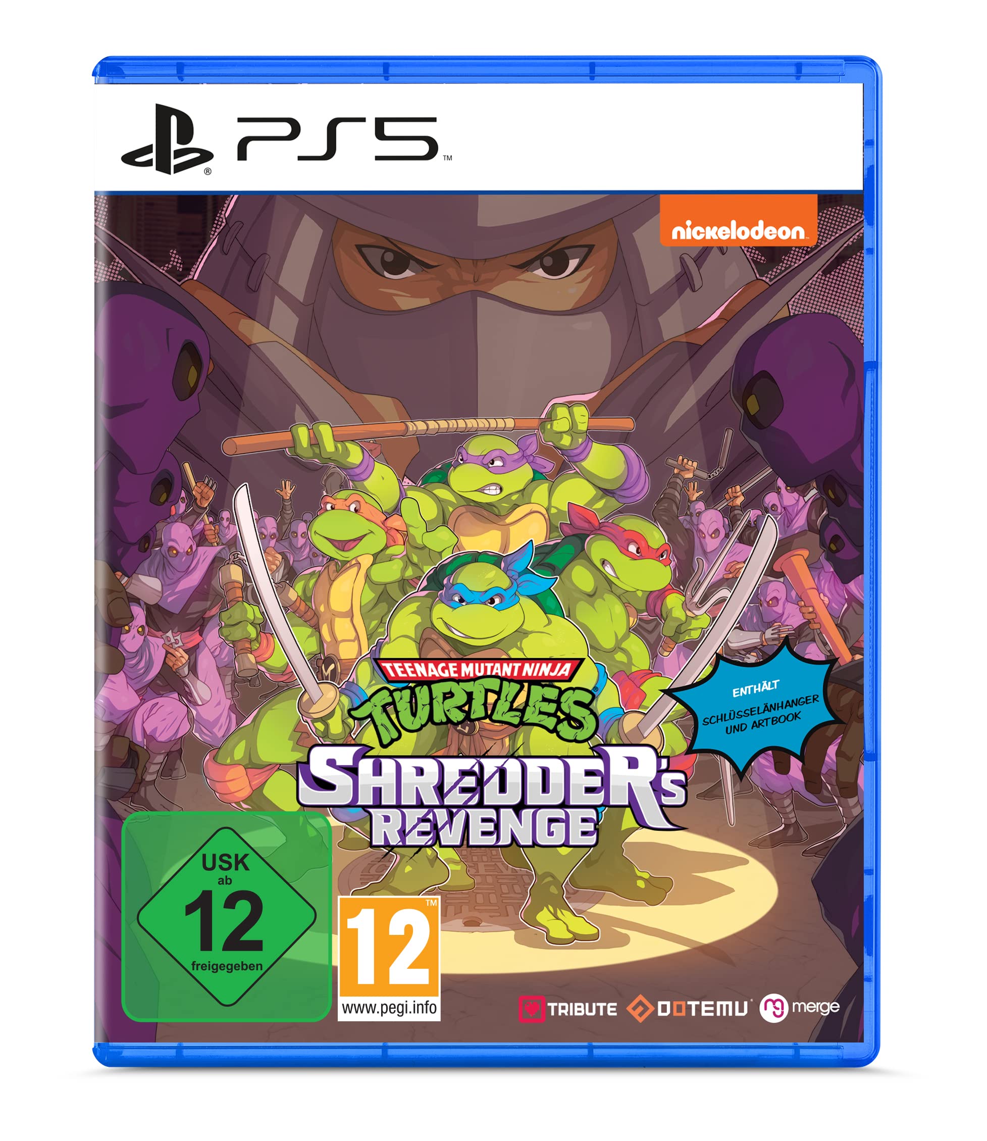 Teenage Mutant Ninja Turtles: Shredder's Revenge - PS5 Game | Action-Adventure Beat 'Em Up | Play as Leonardo, Michelangelo, Donatello & Raphael | Perfect for TMNT Fans & Retro Gaming Enthusiasts | Great for Multiplayer Sessions & Nostalgic Gaming Nights