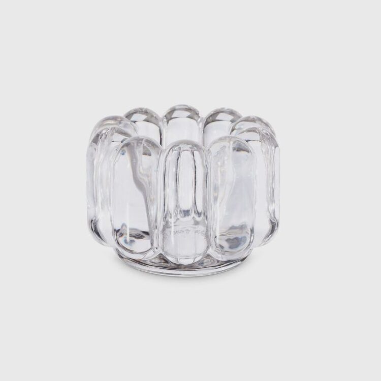 TOM DIXON Press Vertical Tealight Candle Holder - Modern Home Decor for Dining Table, Wedding Centerpiece & Relaxing Ambiance