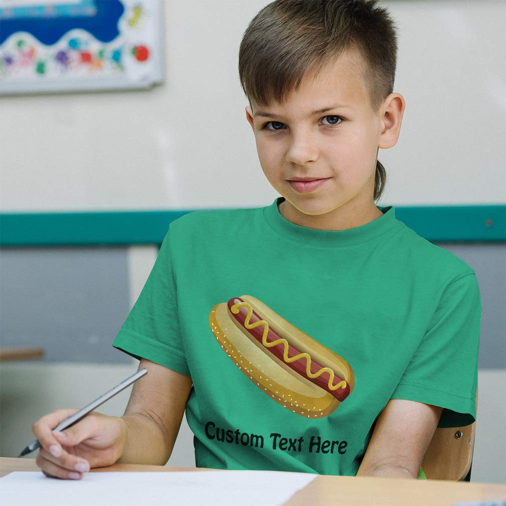 Funny Hot Dog Toddler T-Shirt - Cute Boys & Girls Baby Tee with Delicious Hot Dog Design | Perfect for Playdates, Birthday Parties & Family Outings