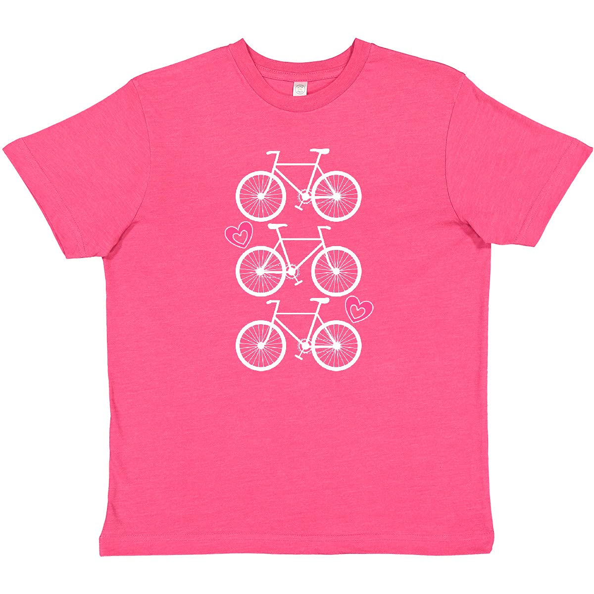 Inktastic Biking Gifts for Cyclists - Bicycle Silhouette Youth T-Shirt for Boys & Girls - Perfect for Cycling Enthusiasts, Bike Races & Outdoor Adventures