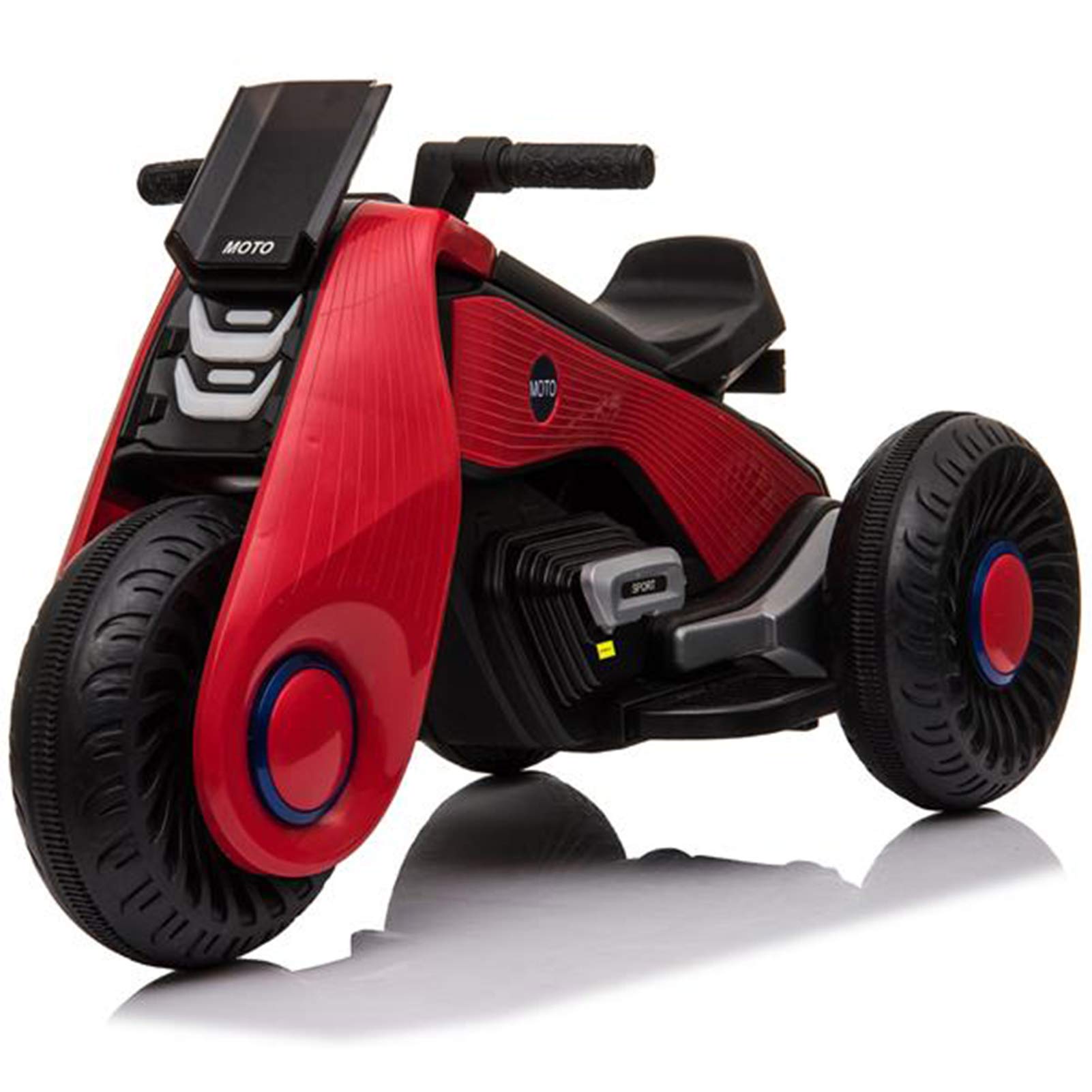 Kids Electric Motorcycle 6V 3-Wheels Ride-On Toy for Boys & Girls - Outdoor Play