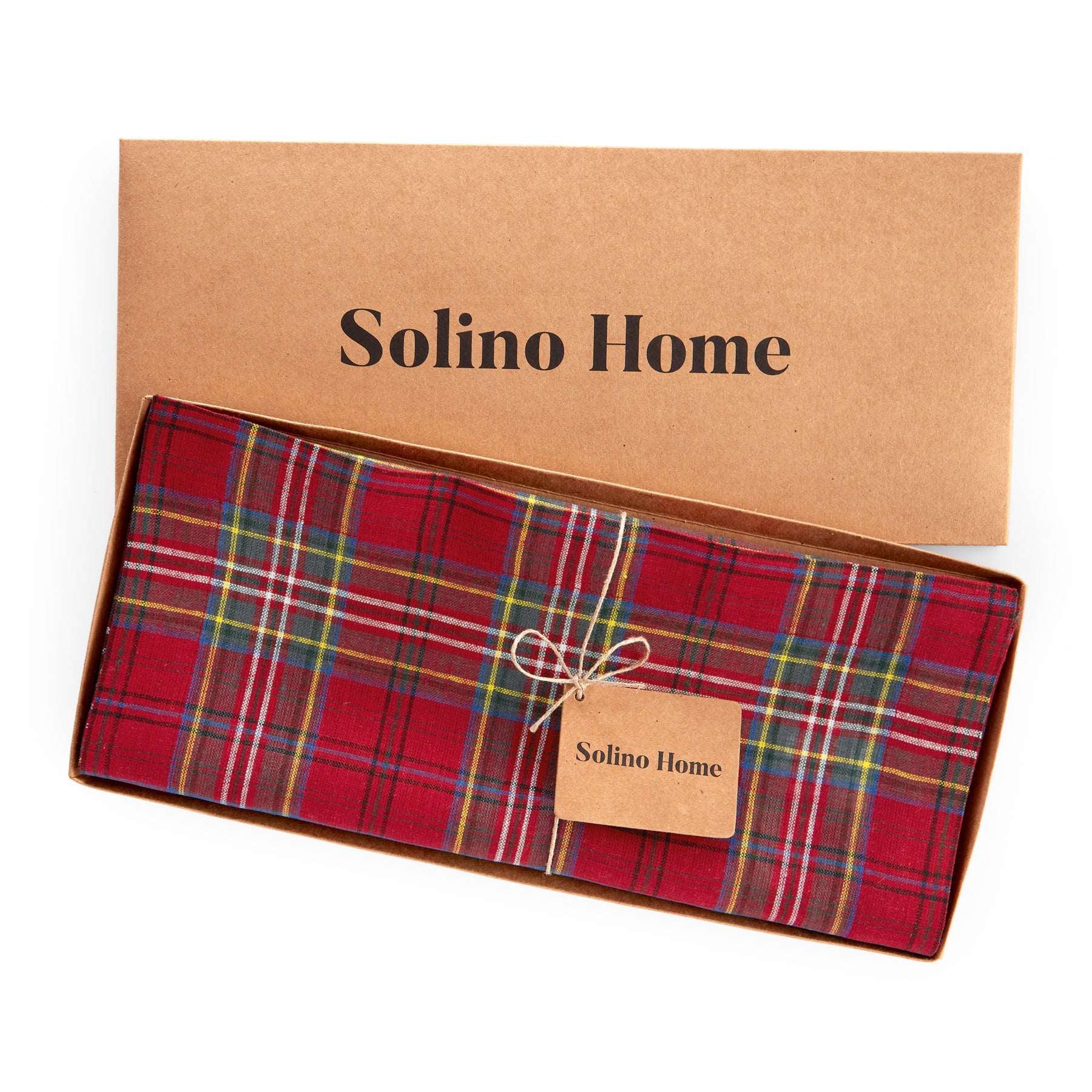 Classic Tartan Plaid Table Runner - Traditional Scottish Checkered Design for Dining Table Decor, Holiday Parties & Wedding Centerpieces