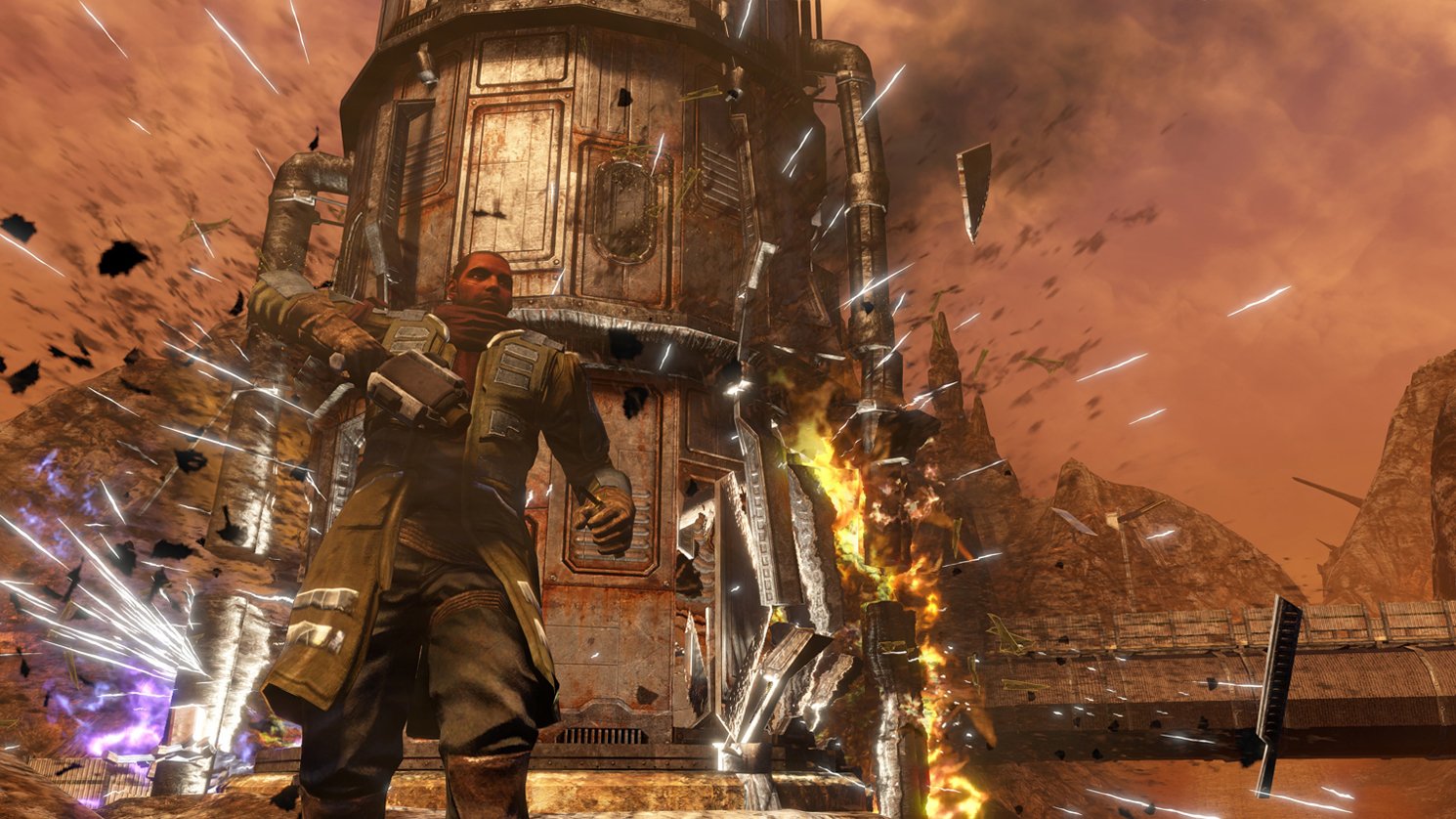 Red Faction: Guerrilla - Re-Mars-Tered Edition (Multi-Language) - PS4 Game | USK Rated | Action Adventure for Space Battles & Open-World Combat