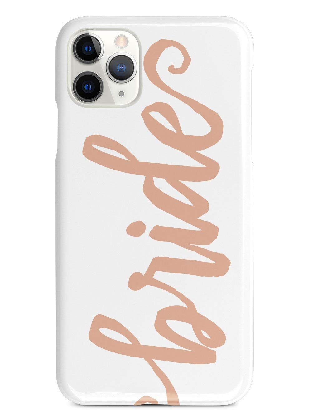 Inspired Cases - Premium 3D Textured Protective Phone Case Compatible with iPhone 12 Pro - Elegant Peach Bride Design - Shockproof & Scratch-Resistant Cover for Everyday Use, Travel & Special Occasions