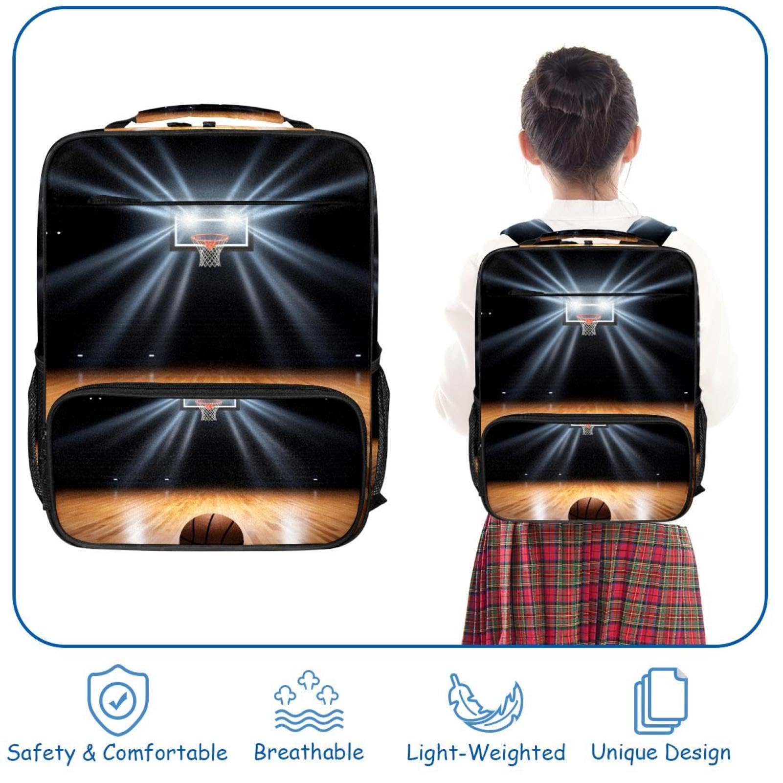 Best Travel & Work Backpack - Durable Multi-Purpose Laptop Backpack for Men & Women - Perfect for Commuting, Gym, Basketball & Cricket Field Use