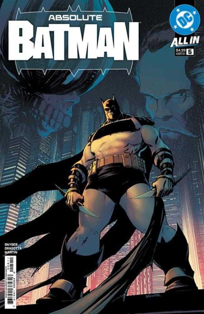 Absolute Batman #5 Cover A by Nick Dragotta - DC Comics Graphic Novel - Collectible Edition for Superhero Fans & Comic Book Collectors - Perfect for Display, Gifts, and Home Decor