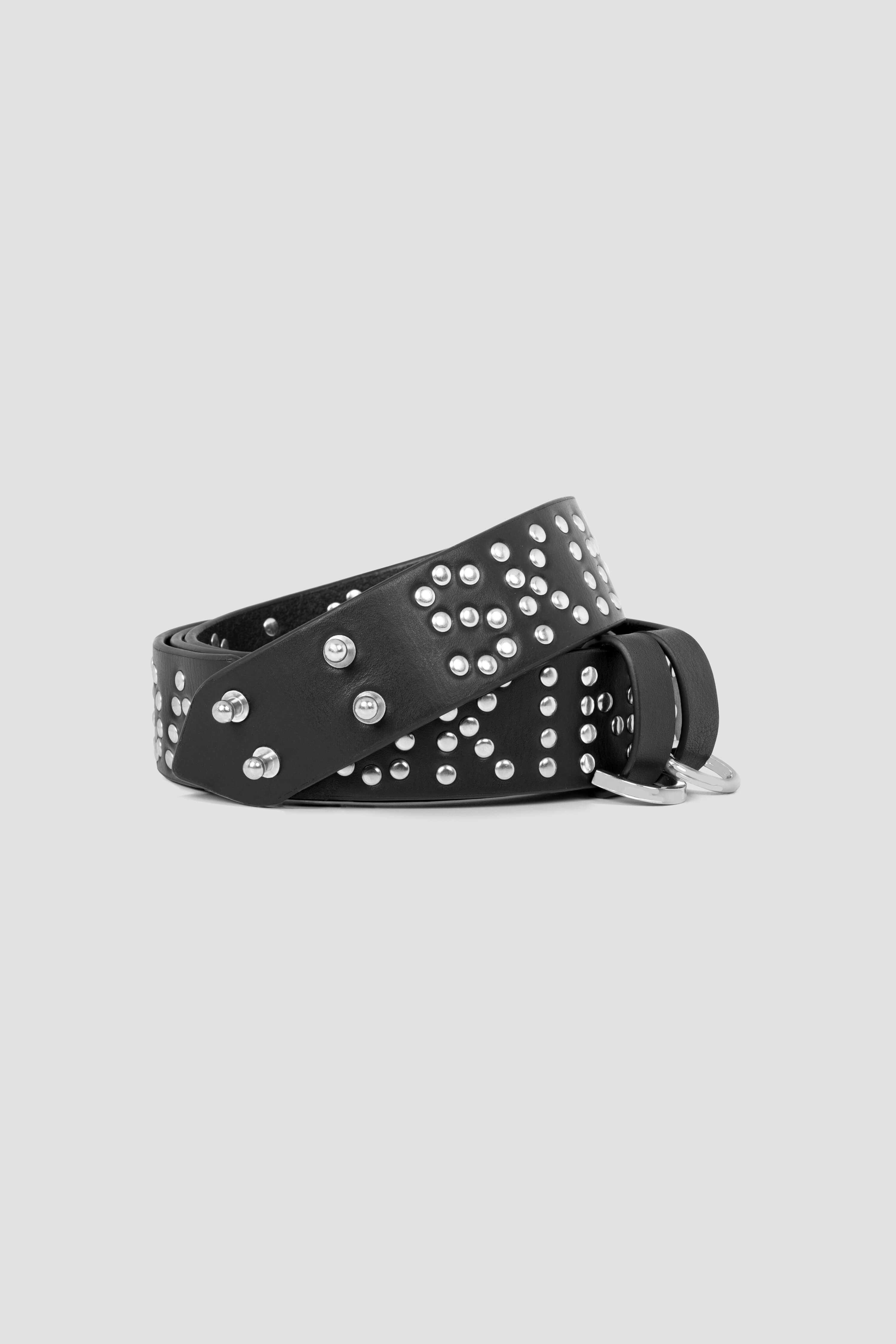 Stylish Studded Logo Saddle Pin Belt for Men & Women | Fashion Western Accessory | Perfect for Jeans, Dresses & Cowboy Boots