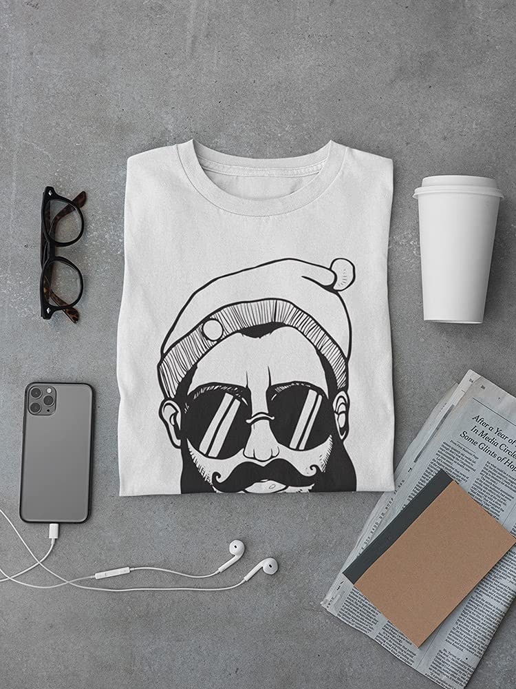 Smartprints Modern Hipster Bearded Man Graphic T-Shirt for Men - Trendy Casual Tee for Streetwear & Urban Fashion