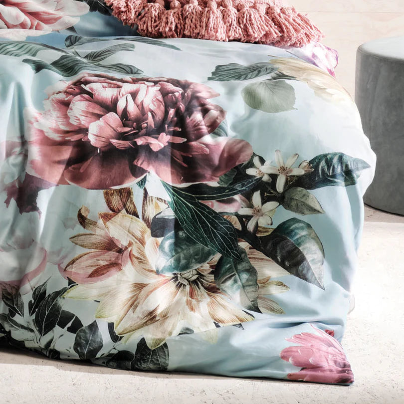 Julieta Arctic Quilt Cover Set - Premium Cotton Bedding by Linen House - Soft & Breathable Duvet Cover for Cozy Winter Nights - Perfect for Master Bedroom, Guest Room & Vacation Homes