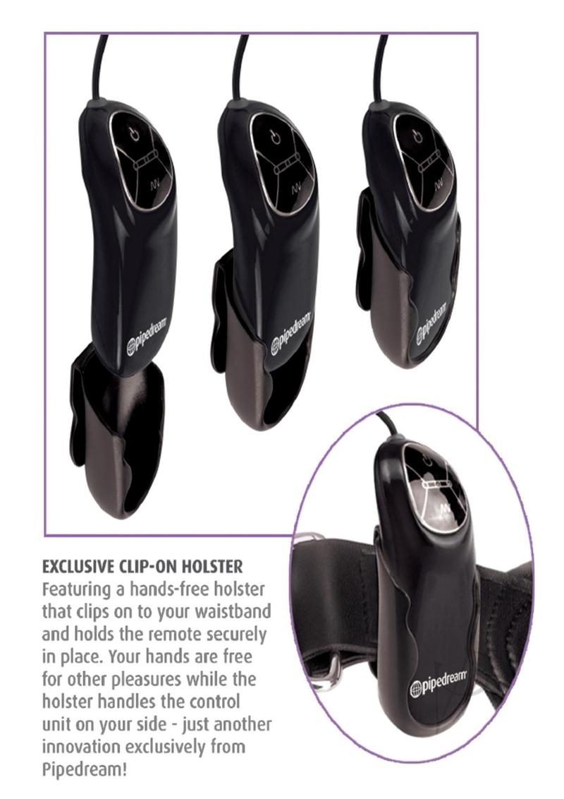 Premium Anal Fantasy Collection Elite Vibrating Silicone Plug - 3.5 Inch Black - Perfect for Couples Play & Solo Pleasure