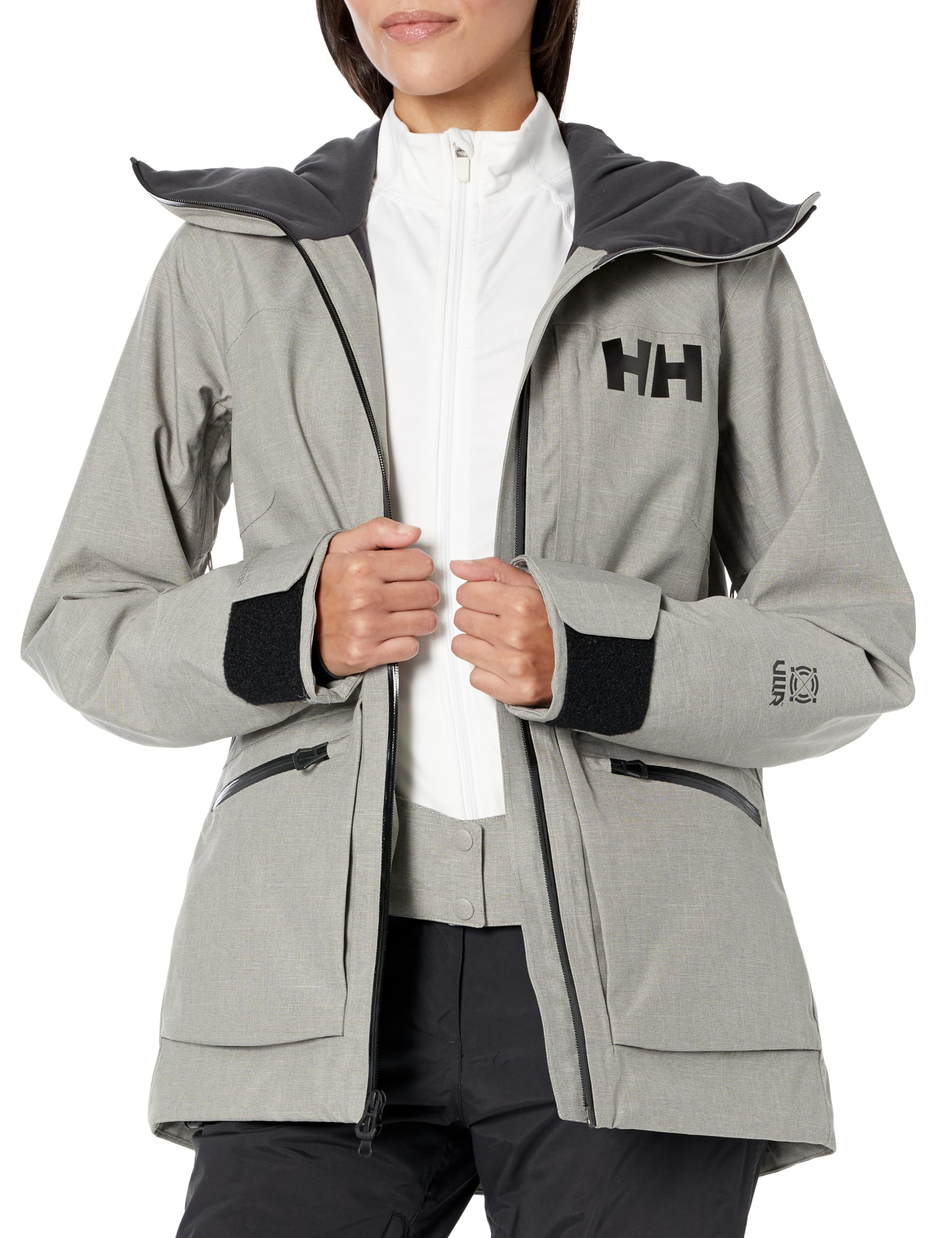 Helly Hansen Women's Powderqueen 3.0 Waterproof Ski Jacket - Insulated Winter Coat for Snowboarding & Cold Weather Activities | Perfect for Ski Resorts & Mountain Adventures