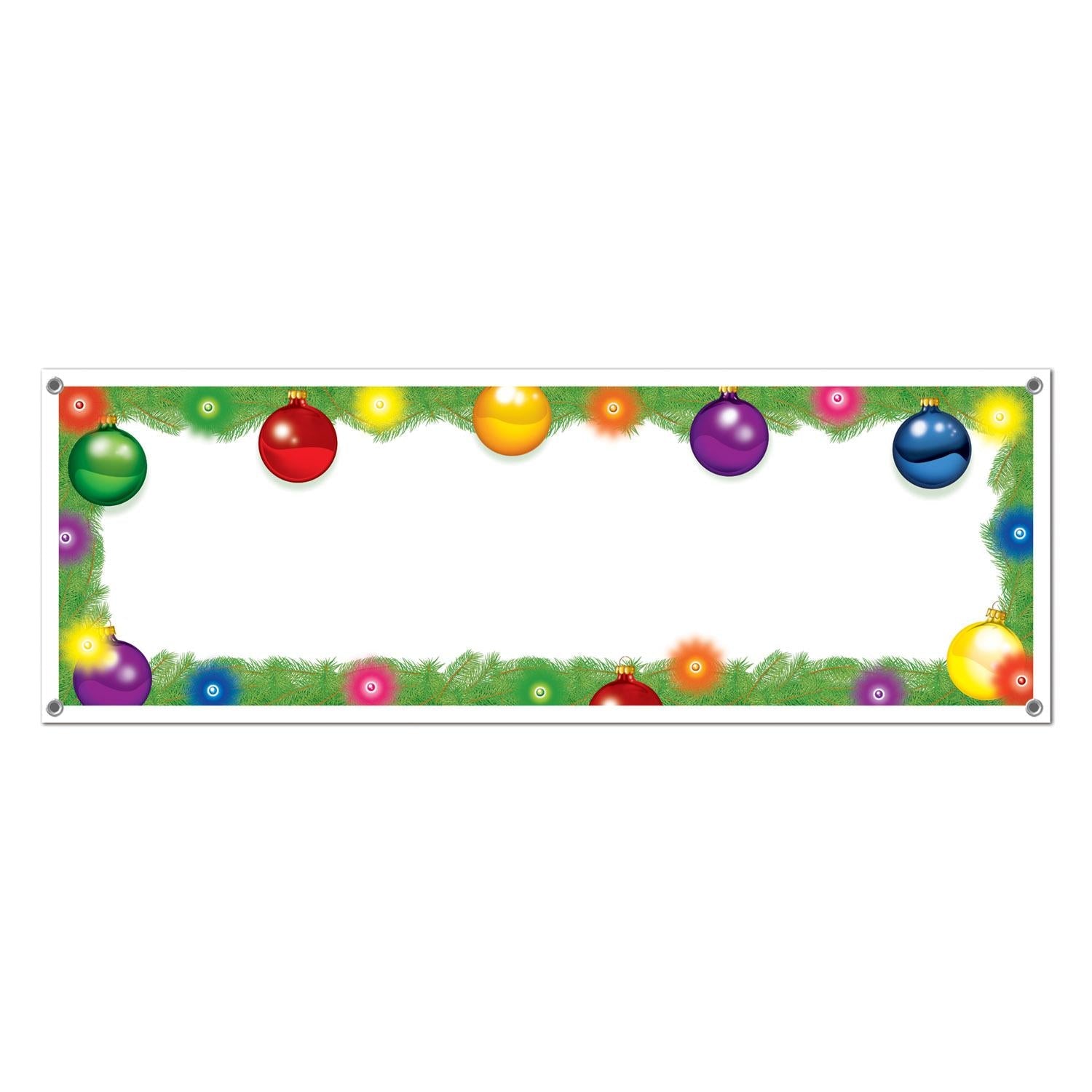 12 Pack Beistle Christmas Holiday Sign Banner - Festive Party Decorations for Home, Office & Holiday Celebrations