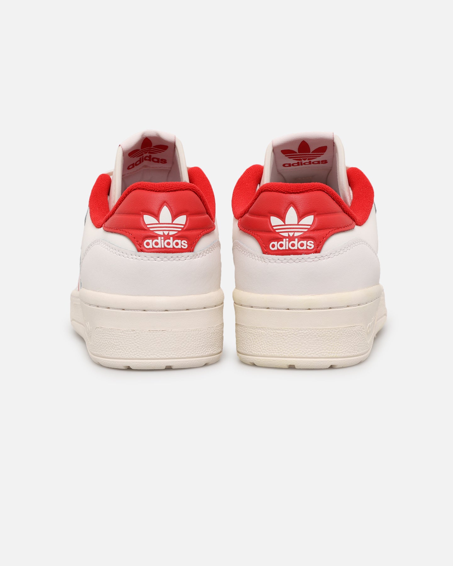 Adidas Rivalry Low Sneakers - Cloud White & Better Scarlet | Men's Casual Shoes for Running, Gym & Streetwear Fashion