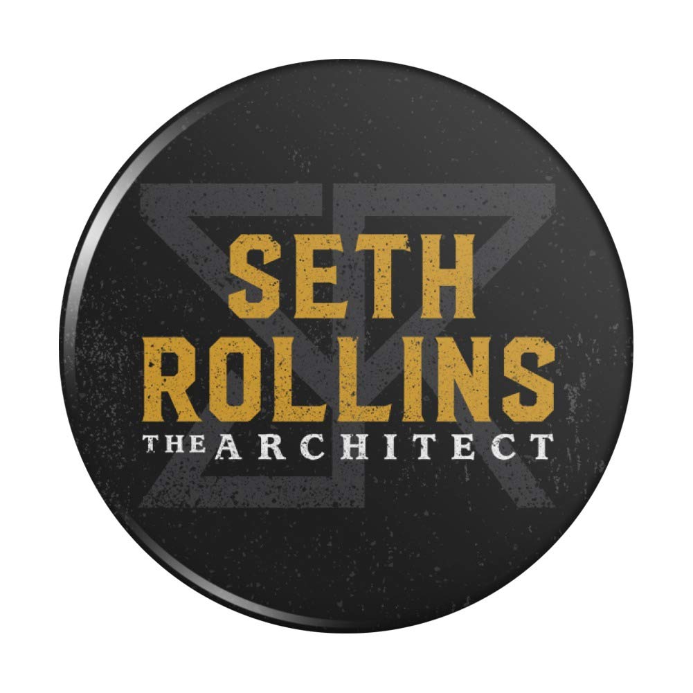 WWE Seth Rollins The Architect Refrigerator Magnet - Collectible Button Magnet for WWE Fans, Perfect for Fridge, Lockers & Metal Surfaces - Great Gift for Wrestling Enthusiasts
