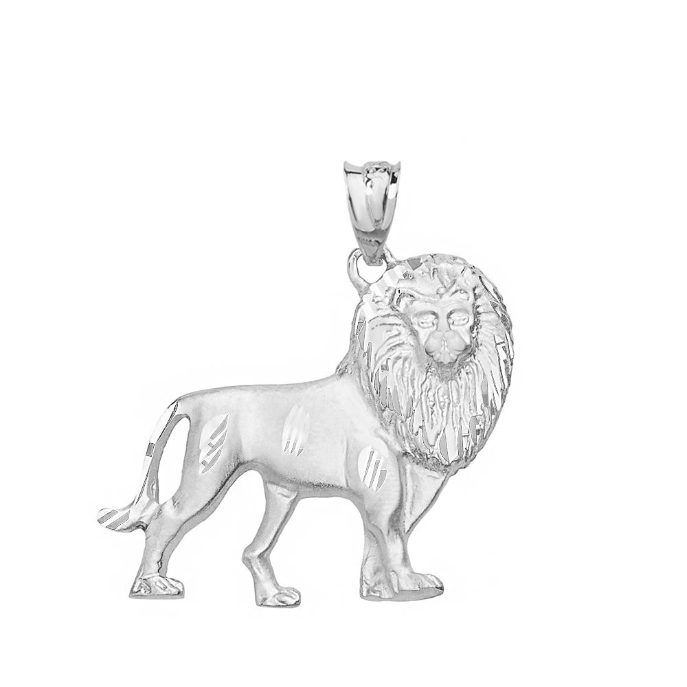 Leo Zodiac Sign Full Body Lion Pendant Necklace - Elegant Zodiac Jewelry for Leo Women & Men - Perfect for Birthdays, Gifts & Astrology Lovers