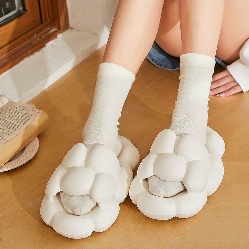 Puffy Comfy Cloud Slippers - Ultra Soft & Cozy House Shoes for Women & Men - Perfect for Indoor Relaxation, Lounging & Spa Days