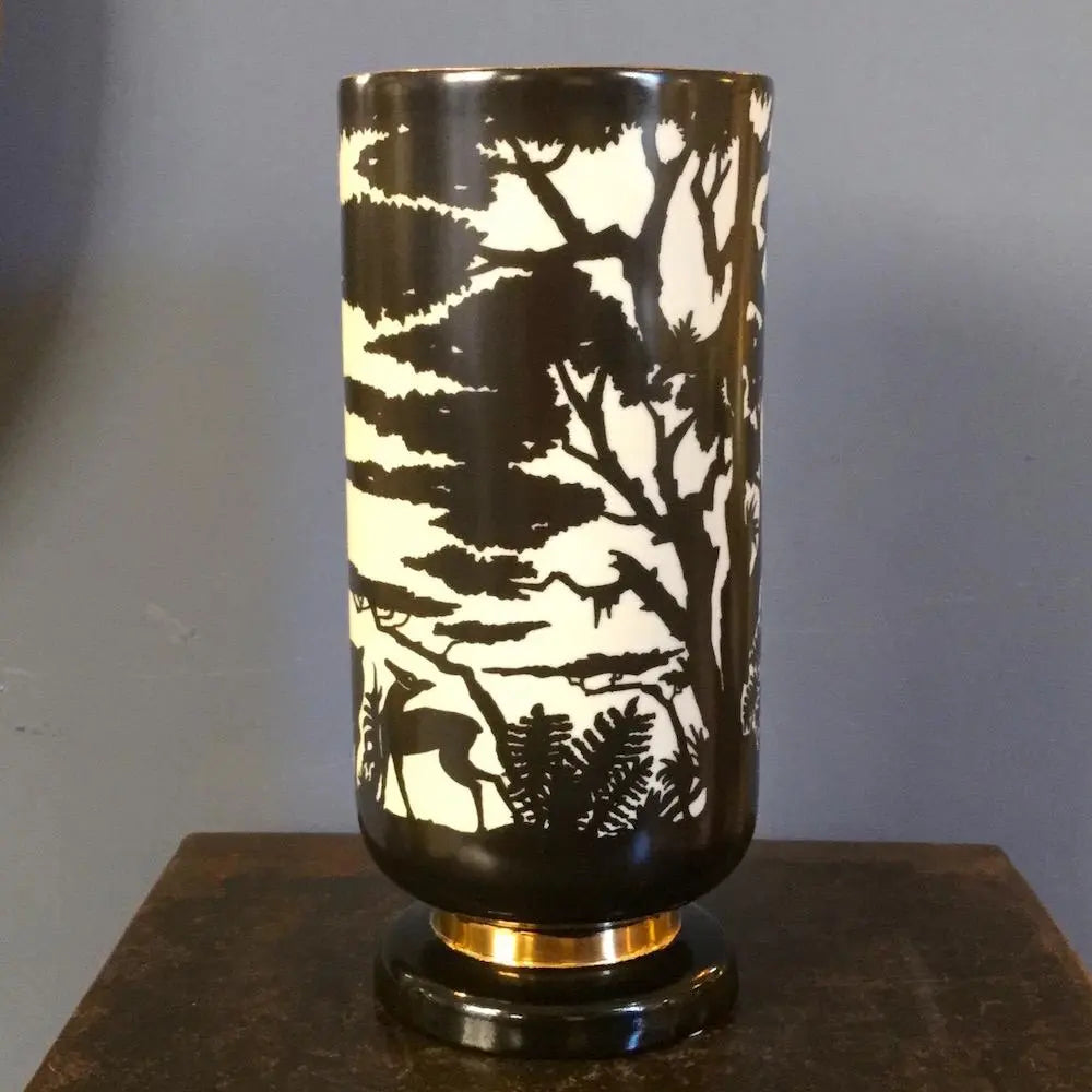 Antelope Decorative Vase - Modern Ceramic Home Decor for Living Room, Bedroom & Office - Perfect for Flowers, Centerpieces and Interior Design