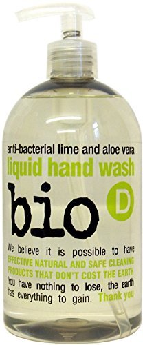 Bio-D Fragrance-Free Hand Wash 500ml (Pack of 7) - Gentle Eco-Friendly Soap for Sensitive Skin, Kitchens & Bathrooms