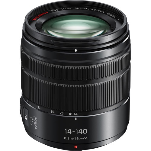 Panasonic Lumix G Vario 14-140mm f/3.5-5.6 II ASPH. POWER O.I.S. Lens - Micro Four Thirds Zoom Lens for Travel, Sports & Wildlife Photography