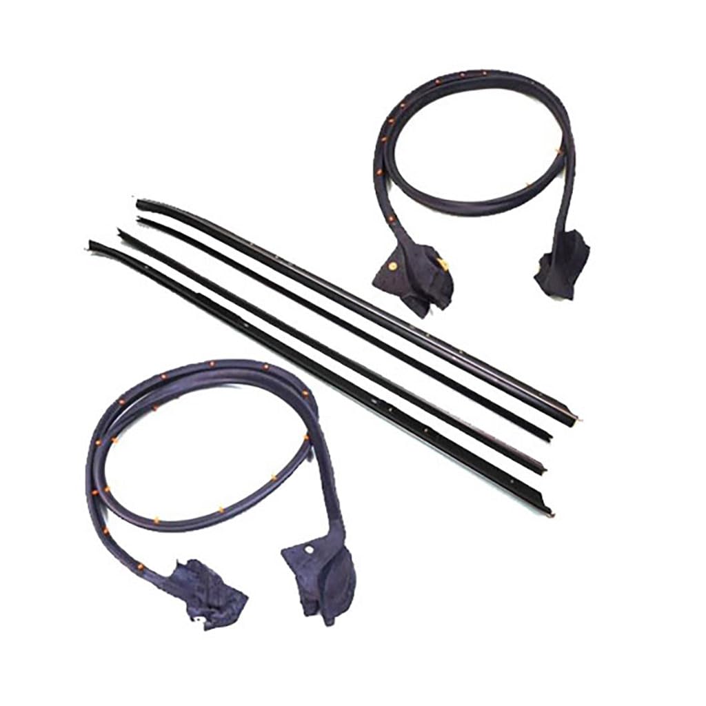 KG3031 Weatherstrip Kit - Inner & Outer Belt, Door Seal Kit for Driver & Passenger Side - Perfect for Car Door Weatherproofing & Noise Reduction
