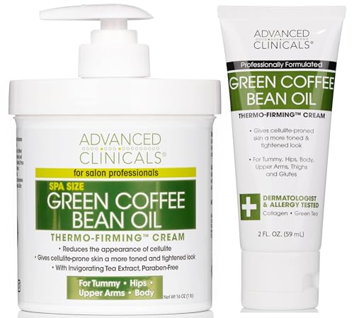 Green Coffee Bean Oil Cream 16OZ + Travel Size