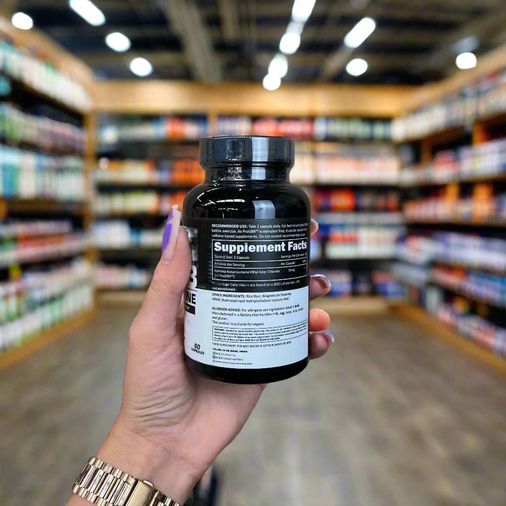 Efectiv Nutrition ProGBB - 60 Capsules for Muscle Recovery & Performance Enhancement | Pre & Post Workout Supplement for Athletes & Fitness Enthusiasts