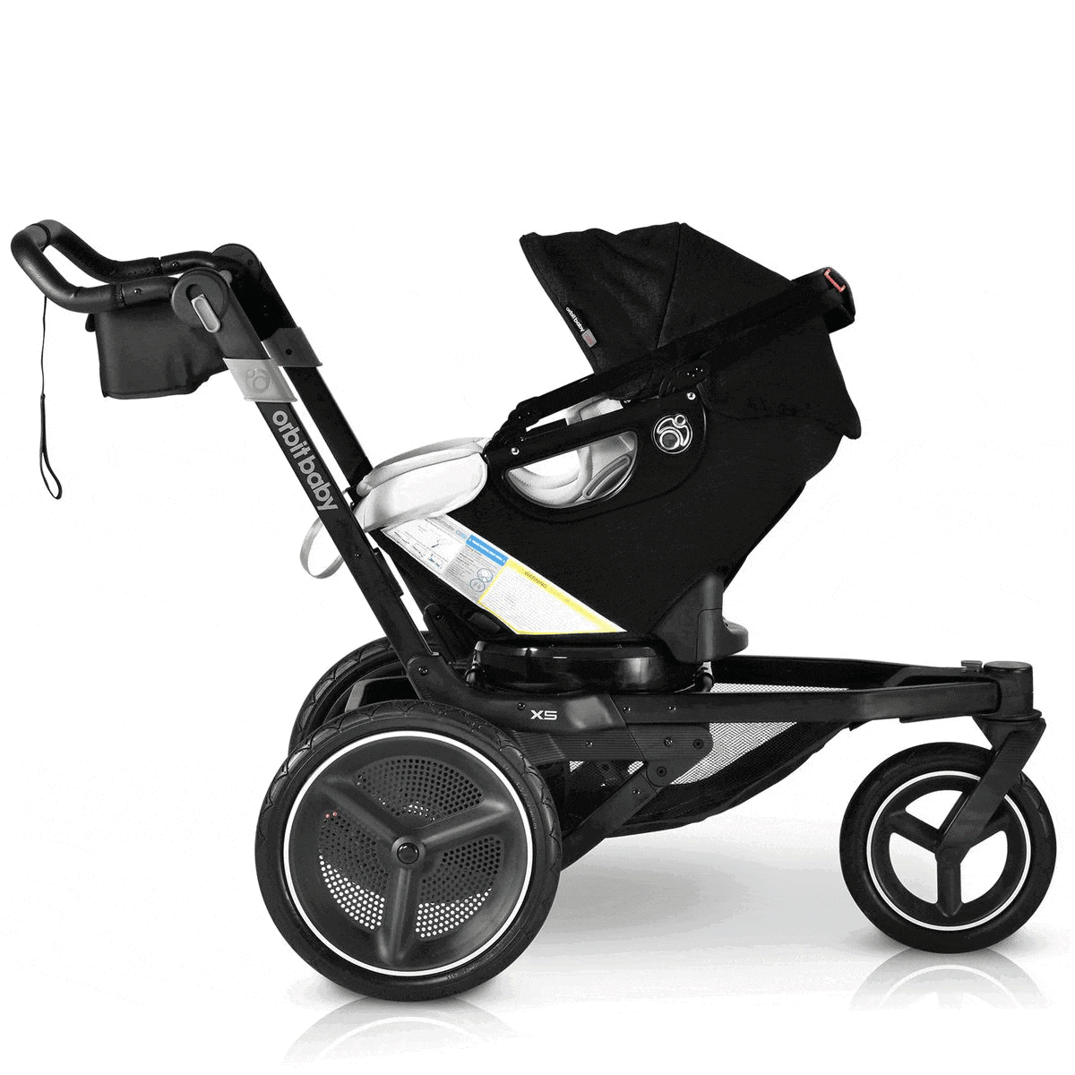 Orbit Baby Jog & Ride Travel System - Lightweight Stroller & Car Seat Combo for Active Parents | Perfect for Jogging, Travel & Everyday Use