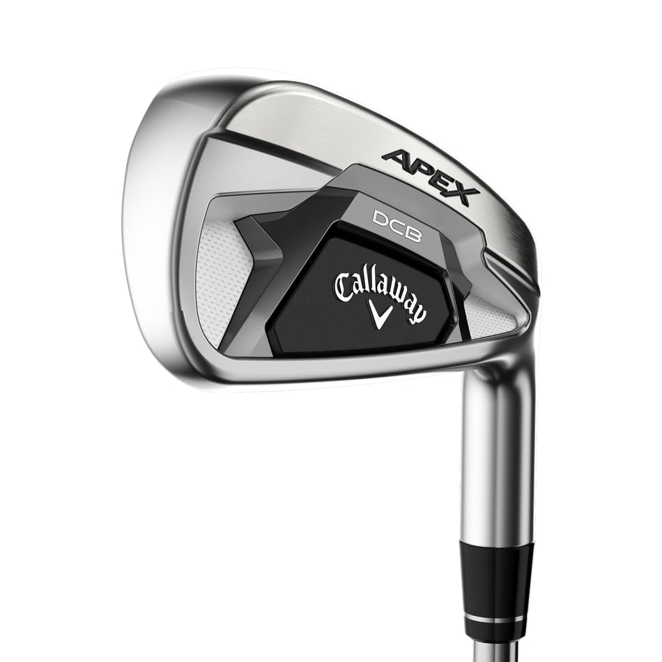 Callaway Golf 2021 Apex DCB Iron Set - Premium Forged Golf Clubs for Men & Women | Perfect for Mid-Handicap Players, Improved Forgiveness & Distance Control | Ideal for Course Play & Driving Range Practice