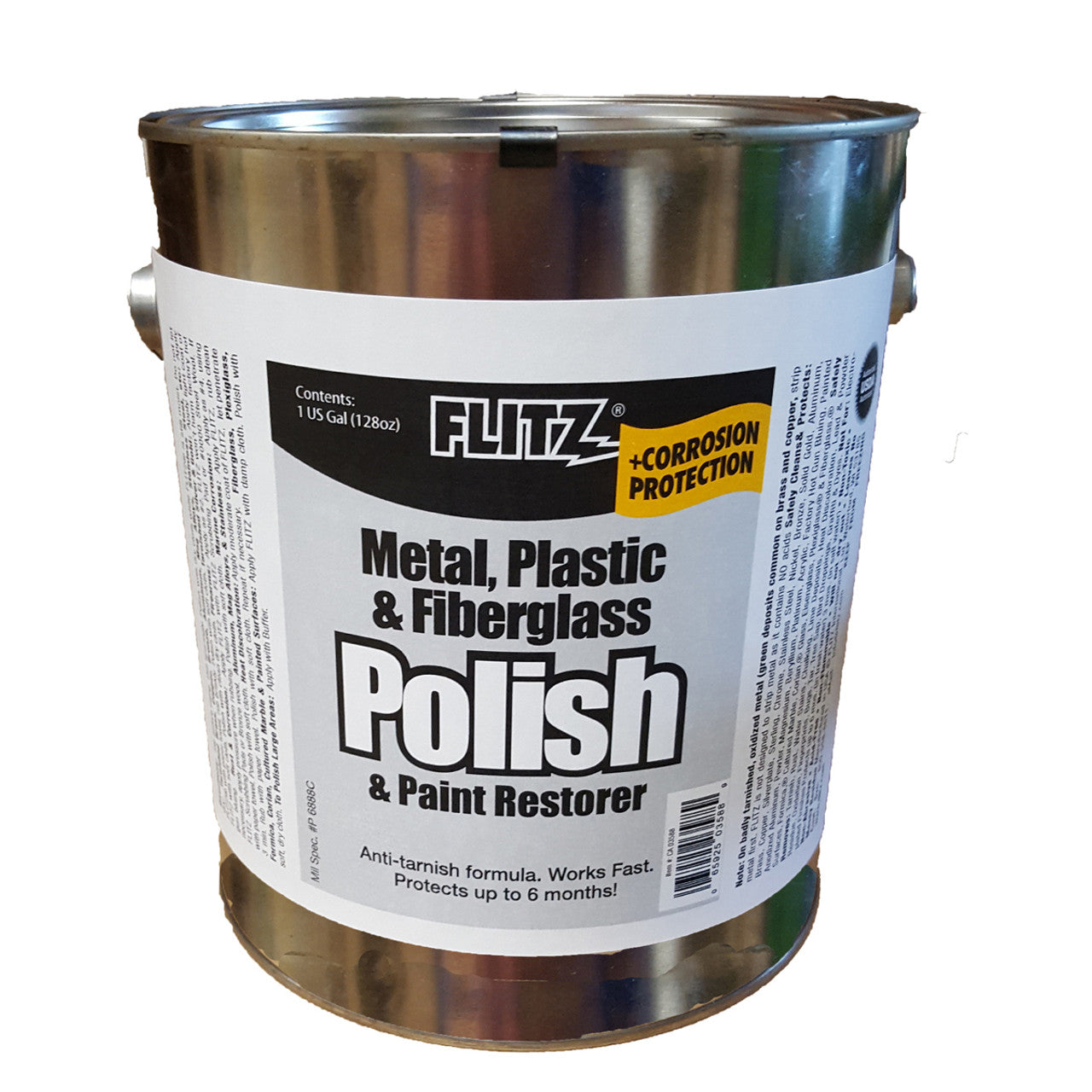 Flitz Metal Polish & Cleaner - Restores Shine on Stainless Steel, Aluminum, Fiberglass, Plastic & Painted Surfaces | Perfect for Cars, Boats, Jewelry & Household Items