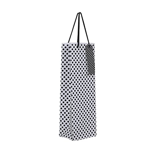 White and Black Polka(Pack of 5)